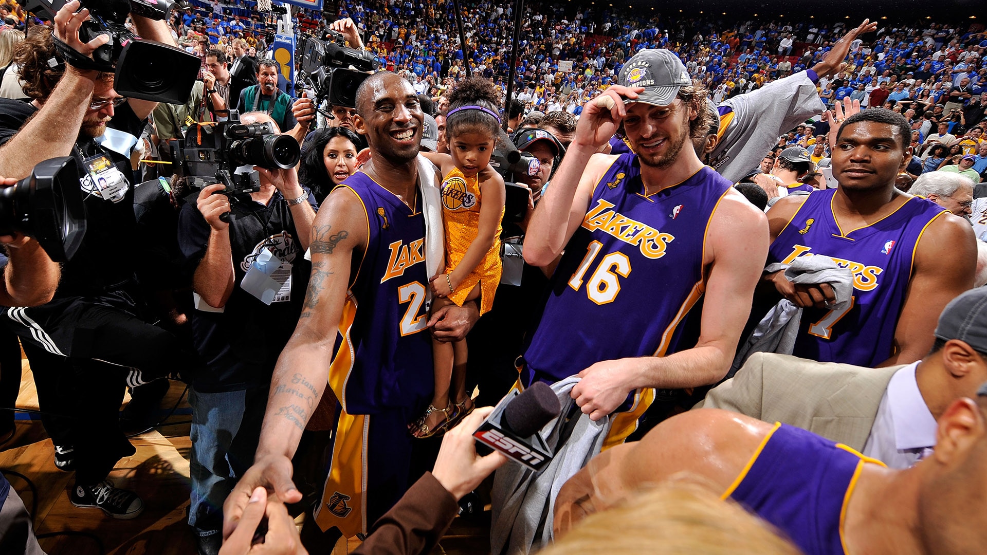 How Pau Gasol made Kobe Bryant's family his own