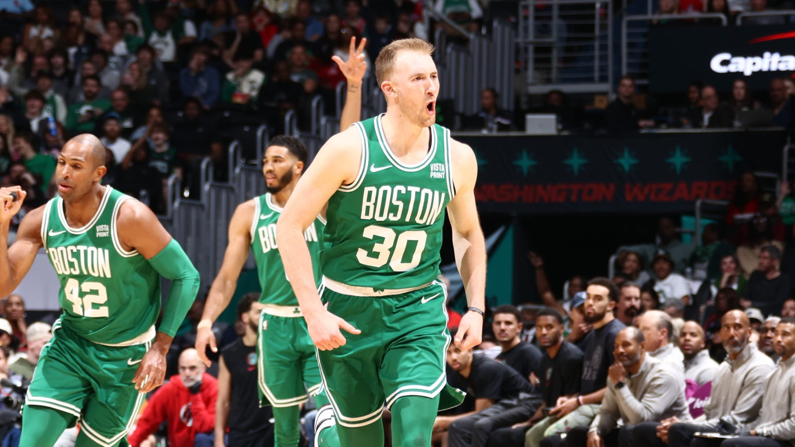 Reports: Sam Hauser agrees to 4-year, $45 million extension with Celtics