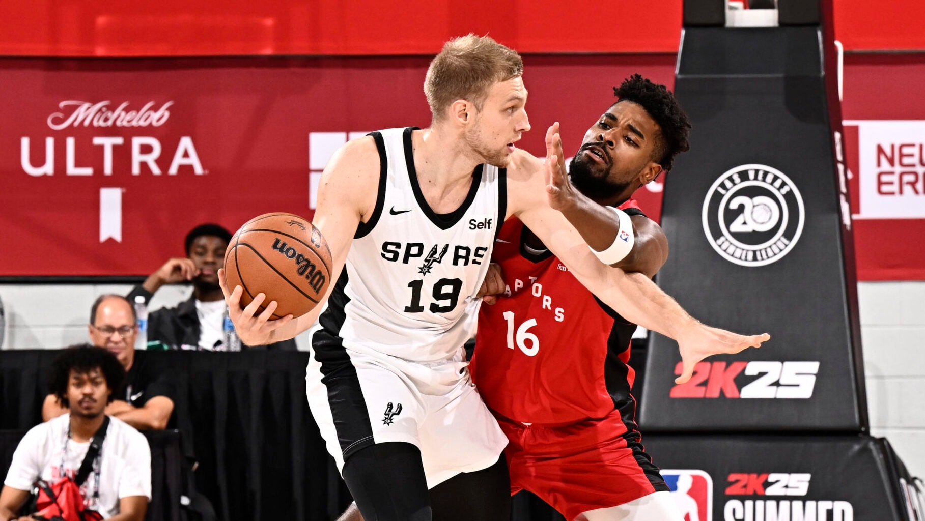 NBA 2K25 Summer League: Spurs beat Raptors tip-to-whistle in their Vegas finale