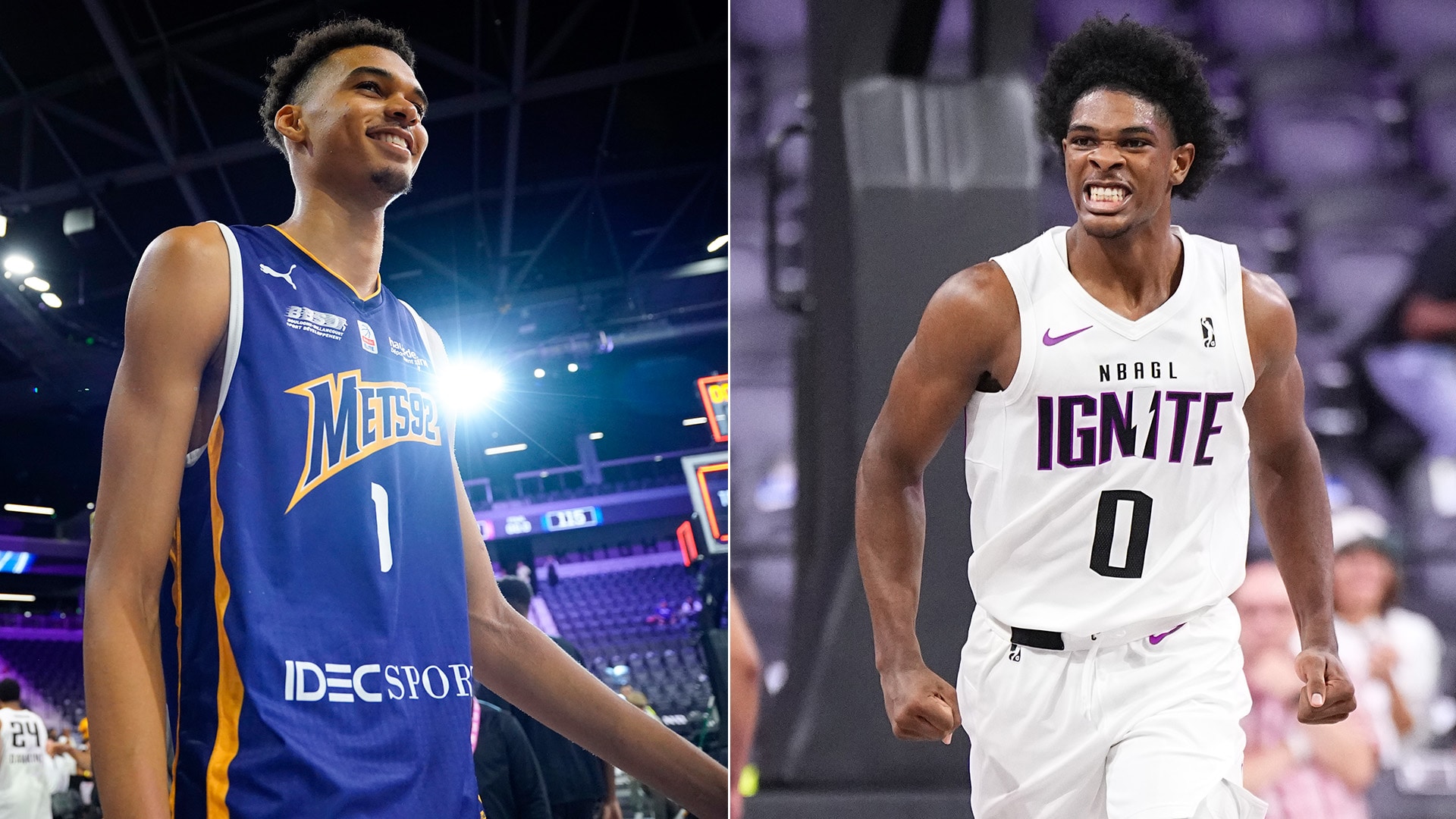 NBA App to stream games with top Draft prospects Scoot Henderson and Victor Wembanyama for free