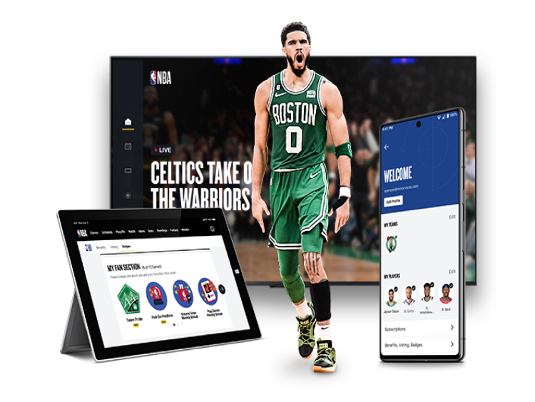 CUSTOMIZE YOUR NBA APP EXPERIENCE